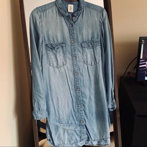 Denim Shirt Dress